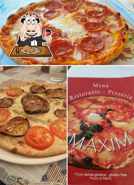 Prenditi una pizza a Ristorante Pizzeria Maxim