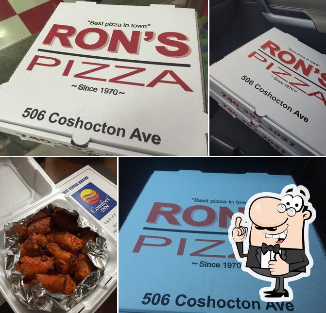 Here's a picture of Ron's Pizza