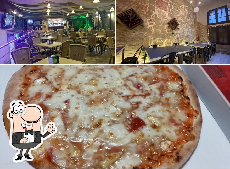 Las fotografías de interior y pizza en Buona Pizza