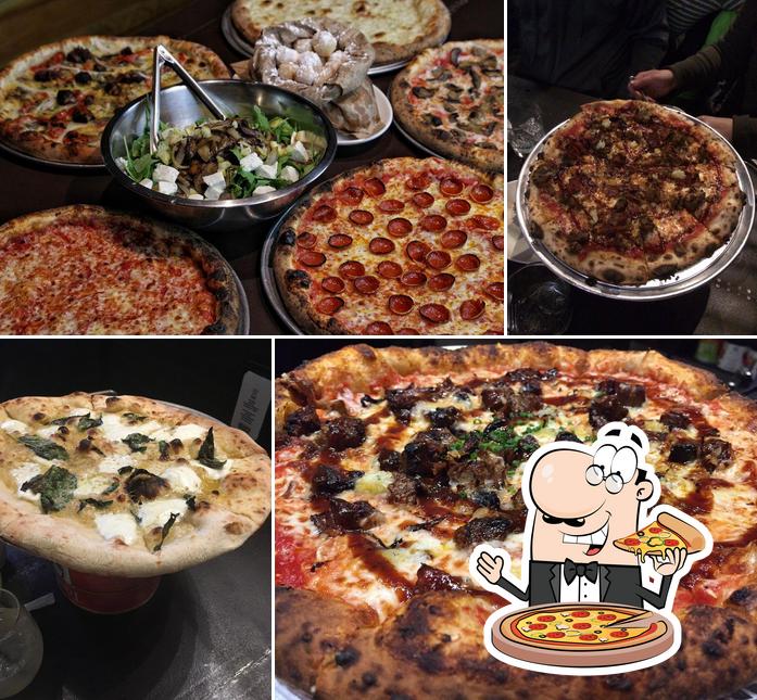 Order pizza at The Blind Pig Pizza Co