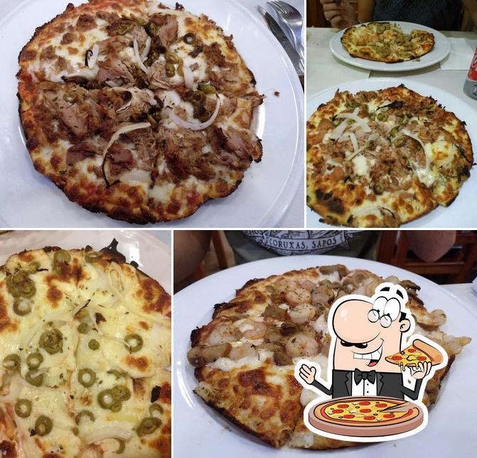 Order pizza at A Romántica