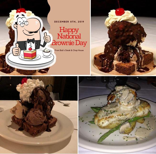 Bob's Steak & Chop House provides a number of sweet dishes