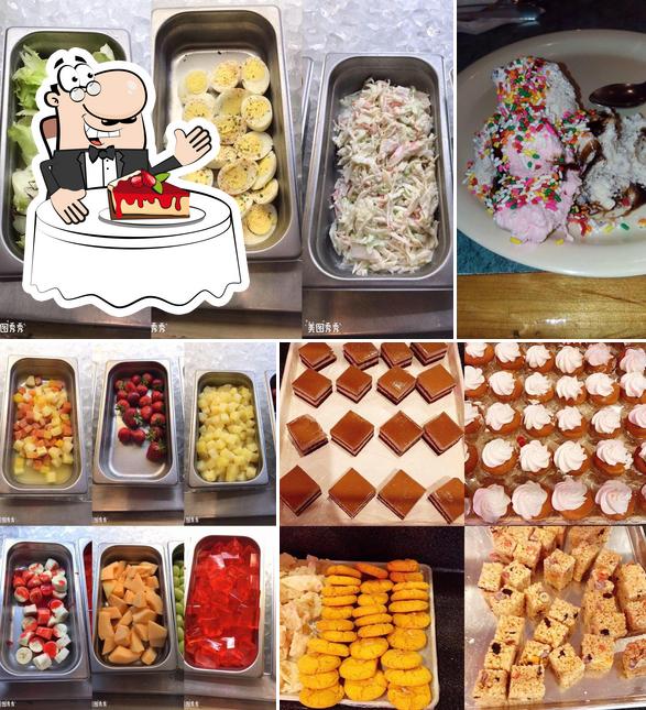"New Chinatown Buffet" представляет гостям разнообразный выбор десертов