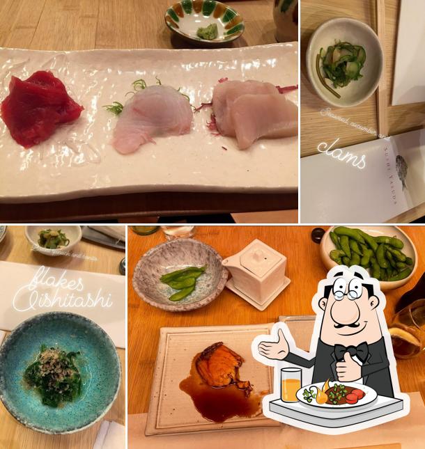 Еда в "Sushi Yasuda"