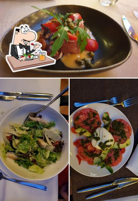Essen im Restaurant Villa Mare