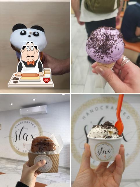 Stax Ice Cream tiene distintos postres