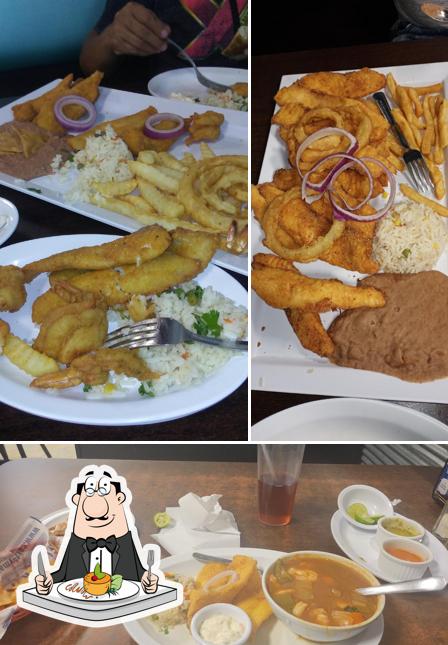 Food at Villa Del Mar Restaurant Alton
