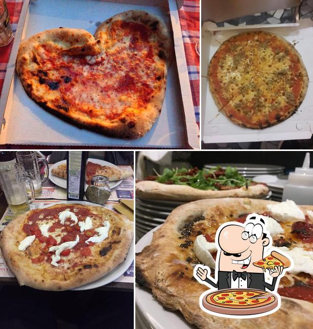 A Da Vittorio, puoi provare una bella pizza