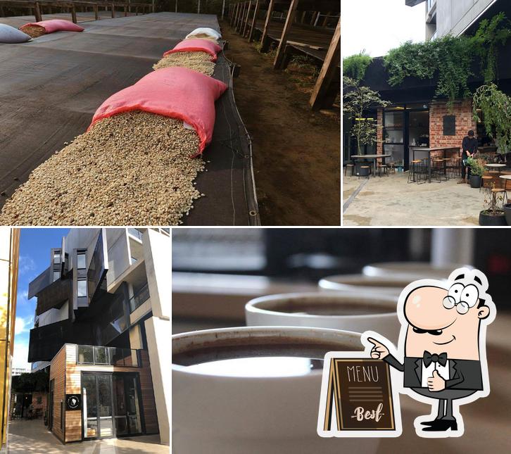 See this pic of Kyō Coffee Project