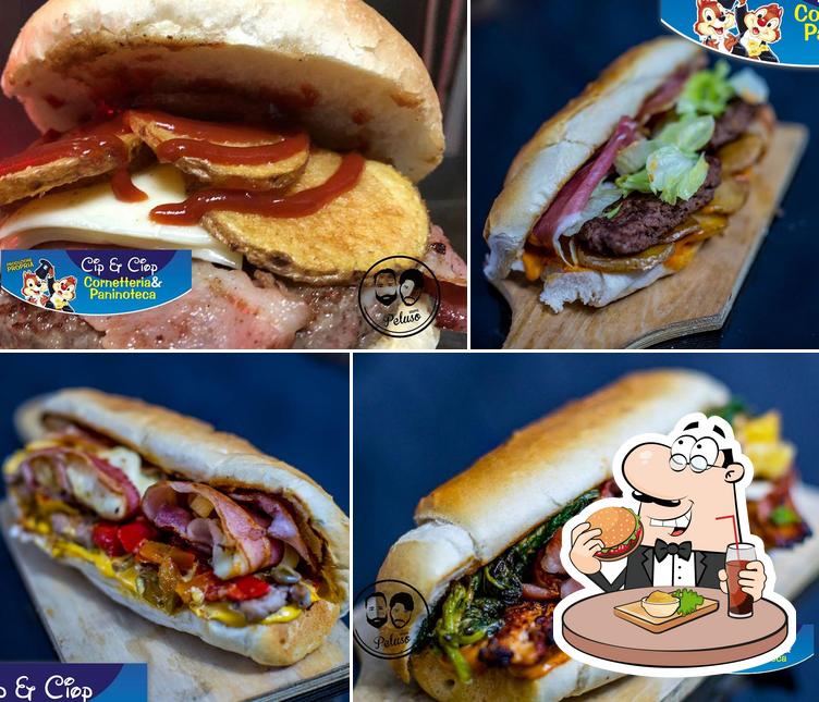 Gli hamburger di Cip e Ciop - Bar, Paninoteca e Cornetteria potranno incontrare i gusti di molti