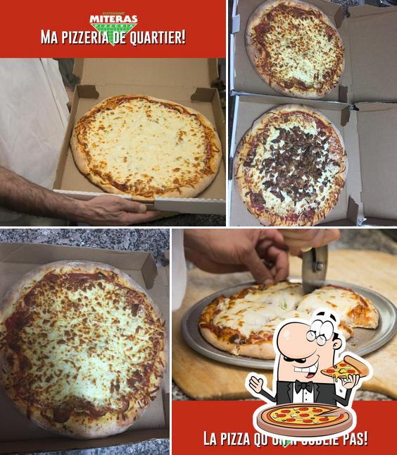 Try out pizza at Miteras Pizzeria
