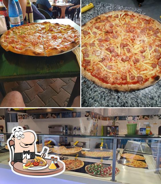 Prova una pizza a Pizzeria Lupin Lignano Sabbiadoro