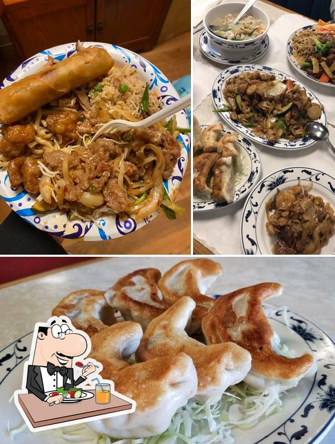 Food at China Garden Restaurant