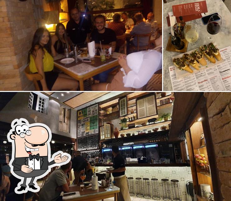 Здесь можно посмотреть фотографию ресторана "Giz Meireles: Restaurante, Barzinho, Happy hour, Drinks, Samba em Fortaleza CE"