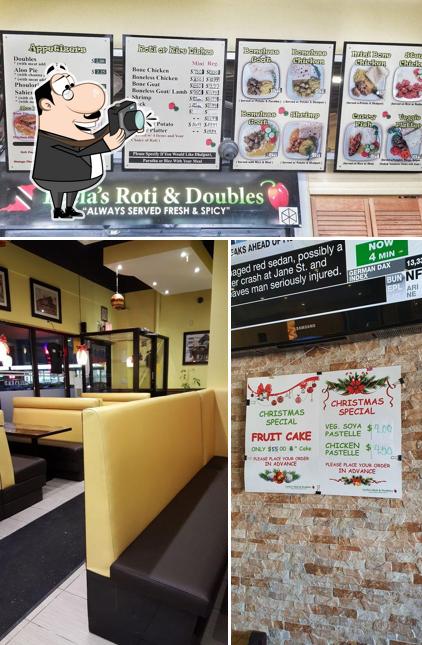 Здесь можно посмотреть изображение ресторана "Leela's Roti & Doubles Inc"