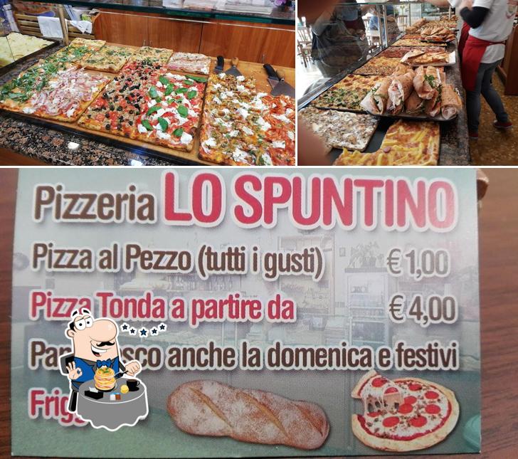 Cibo al Pizzeria "Lo Spuntino" Roma