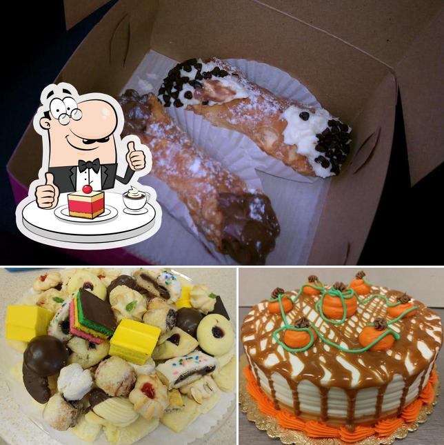 Mario's Bakery Inc offers a selection of sweet dishes