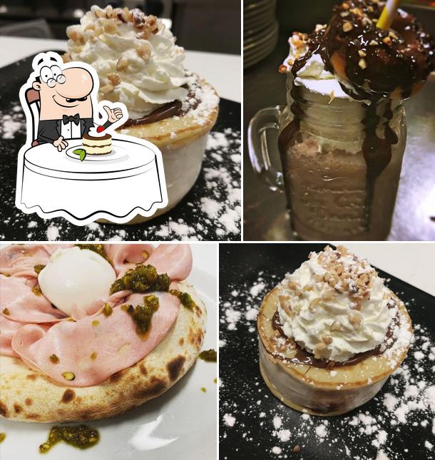 New Vintage Pizza offers a range of desserts
