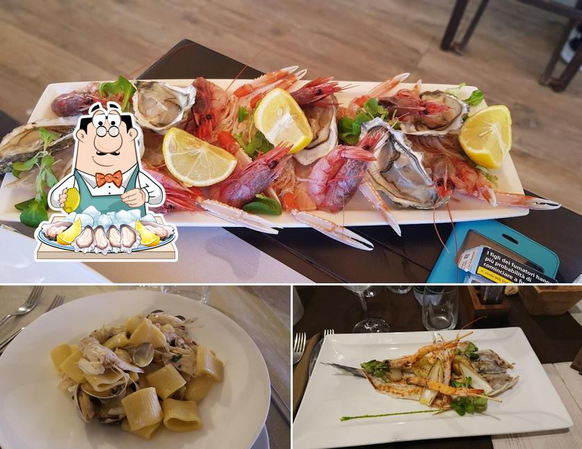 Get seafood at Bagno Italia Ristorante