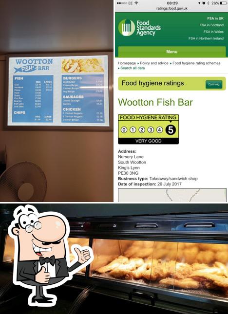Здесь можно посмотреть снимок ресторана "Wootton Fish Bar"