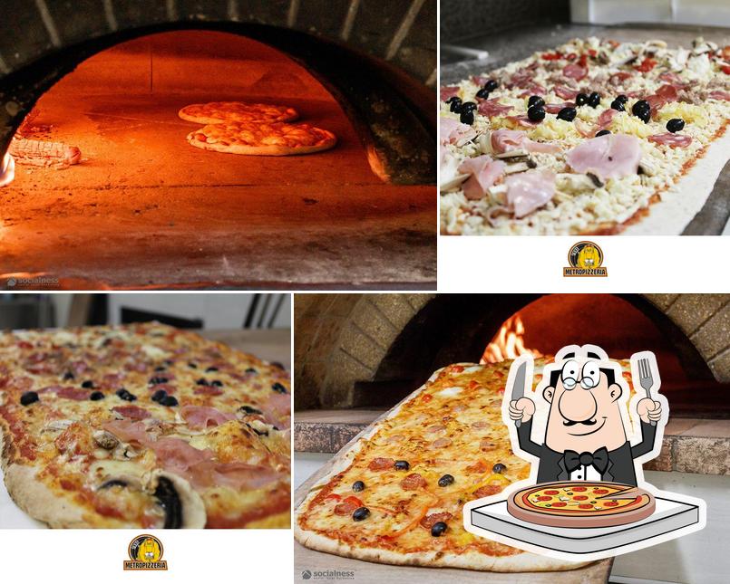 Scegli una pizza a Pizzeria Metropizzeria