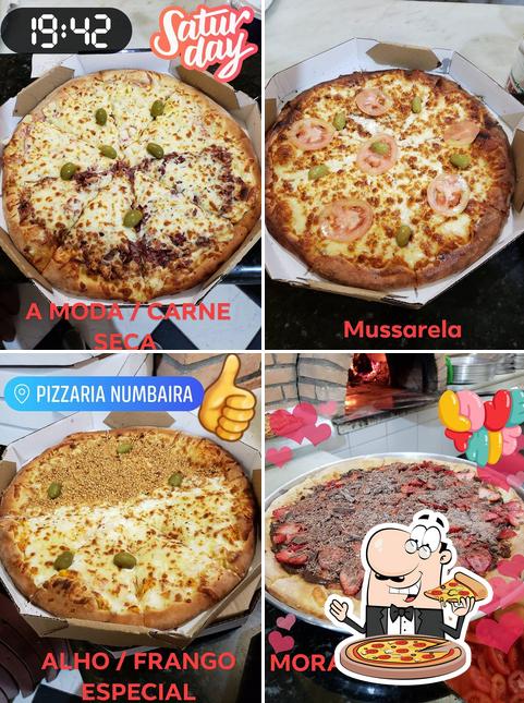 Peça pizza no Numbaira Restaurante