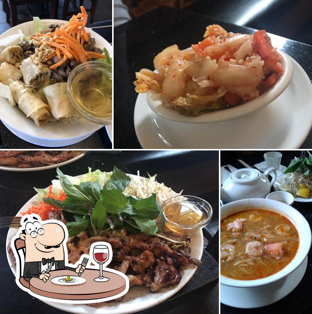 Food at A Taste of Vietnam