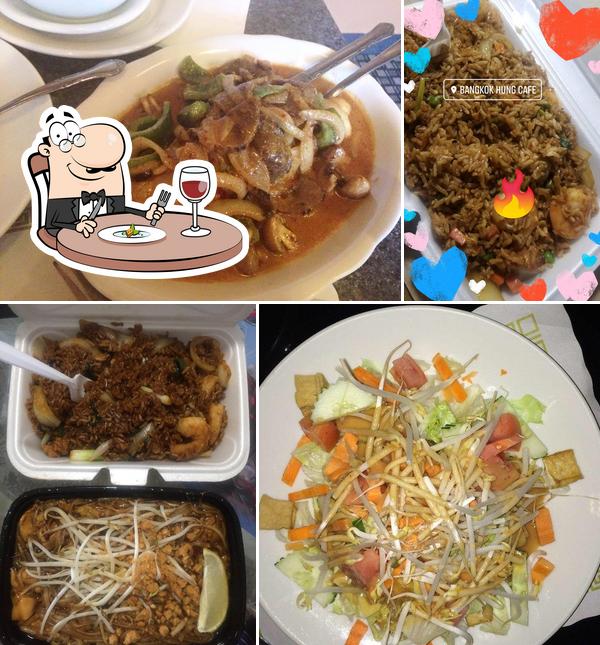Food at Bangkok Hung Cafe