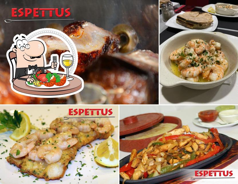 Consiga frutos do mar no Restaurante Espettus