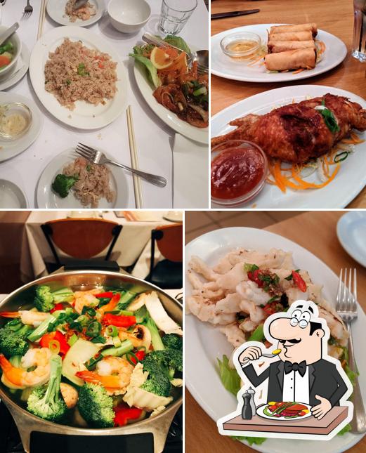 Platos en Le Dynasty Vietnamese Restaurant