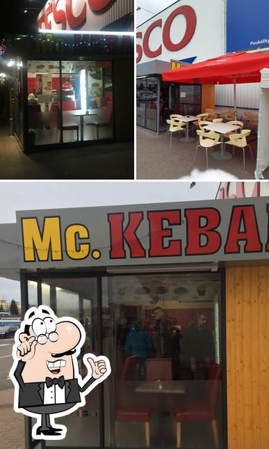 Die Inneneinrichtung von Mc Kebab