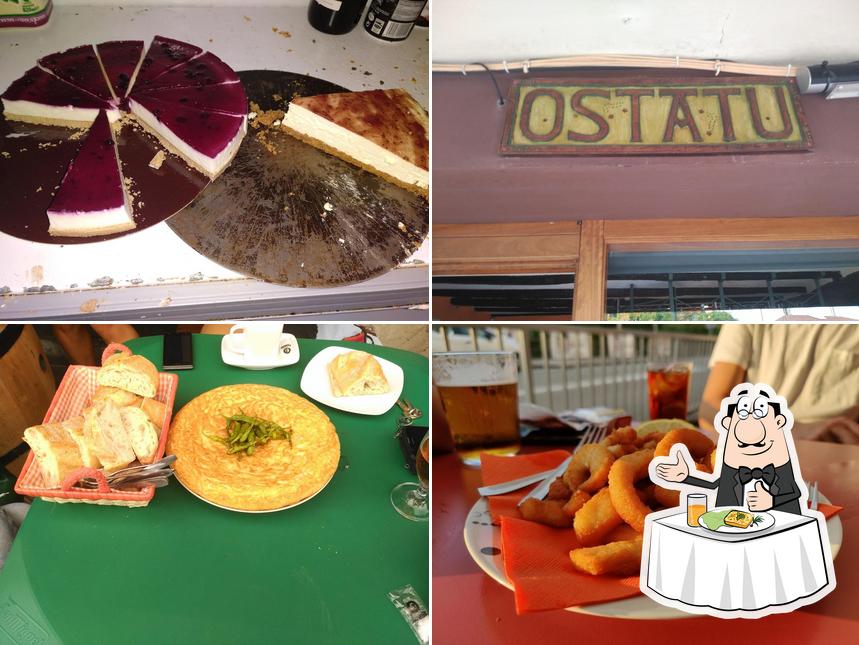 Comida en OSTATU Taberna - Jatetxea - Hostal
