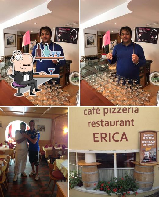Gli interni di Ristorante Pizzeria Erica