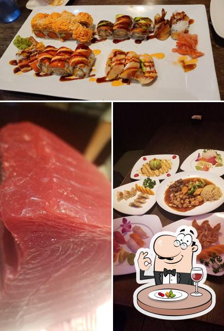 Еда в "Samurai Sushi and Hibachi"