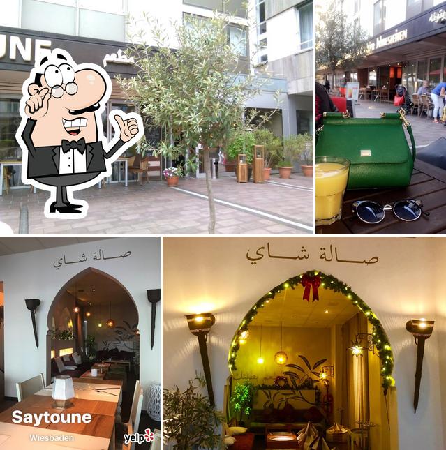 Schaut euch an, wie Restaurant Saytoune drin aussieht