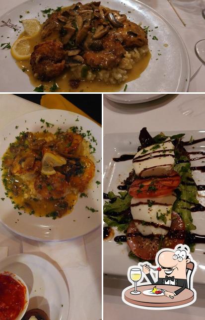 Food at Scampi Grill