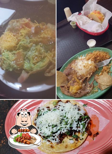 Food at Tacos El Rey