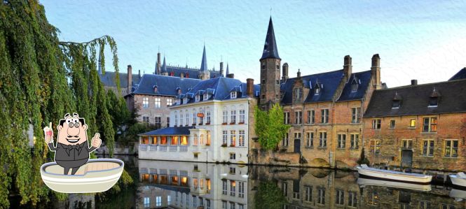 Amusing attractions and top restaurants in Bruges, Belgium
