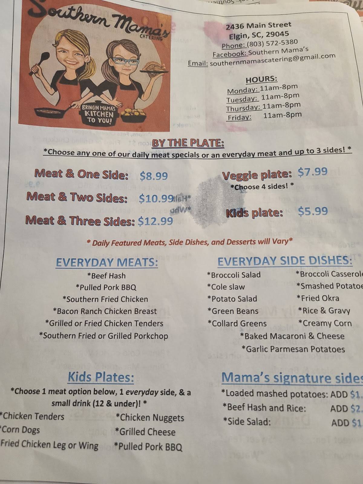 kirks kitchen landrum sc menu        <h3 class=