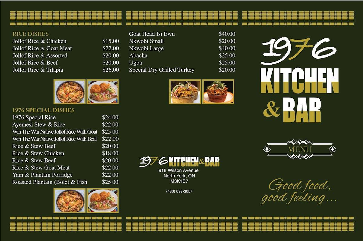 q kitchen bar menu
