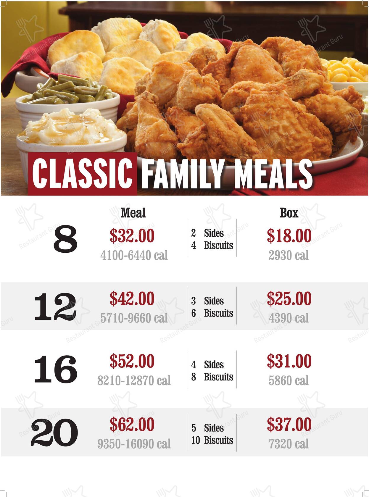 Arriba 48+ imagen lee's chicken price menu 