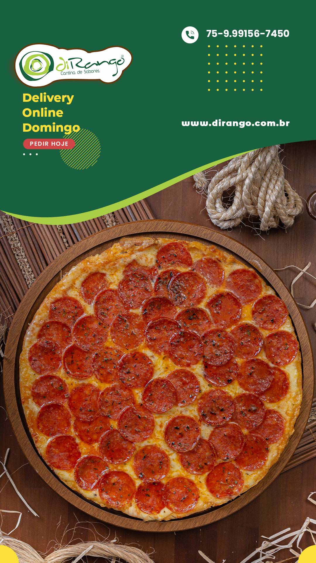 Pizzaria Feira de Santana - Dirango Delivery - PrefiroDelivery