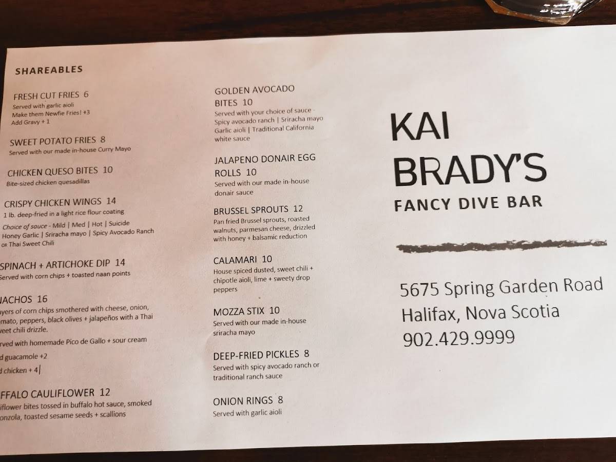 Kai Brady's-Fancy Dive Bar