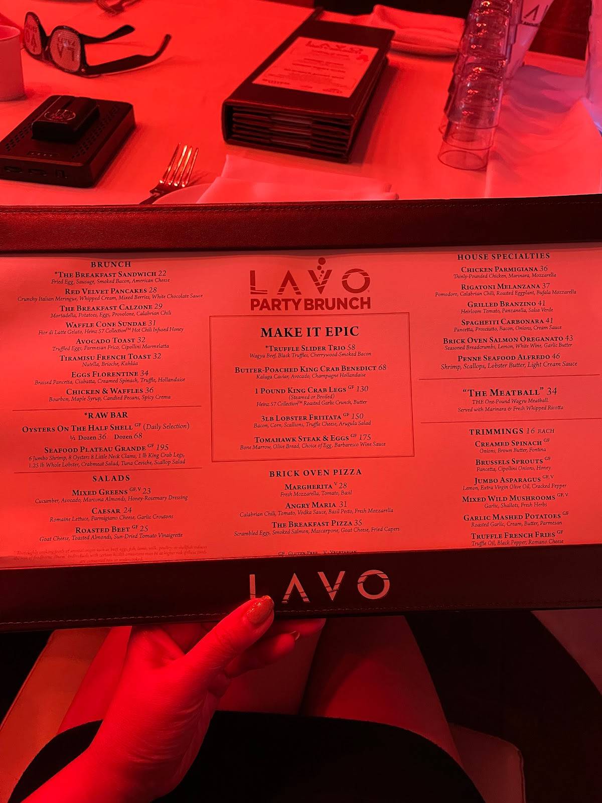 Jumbo Shrimp Cocktail - Picture of LAVO Italian Restaurant