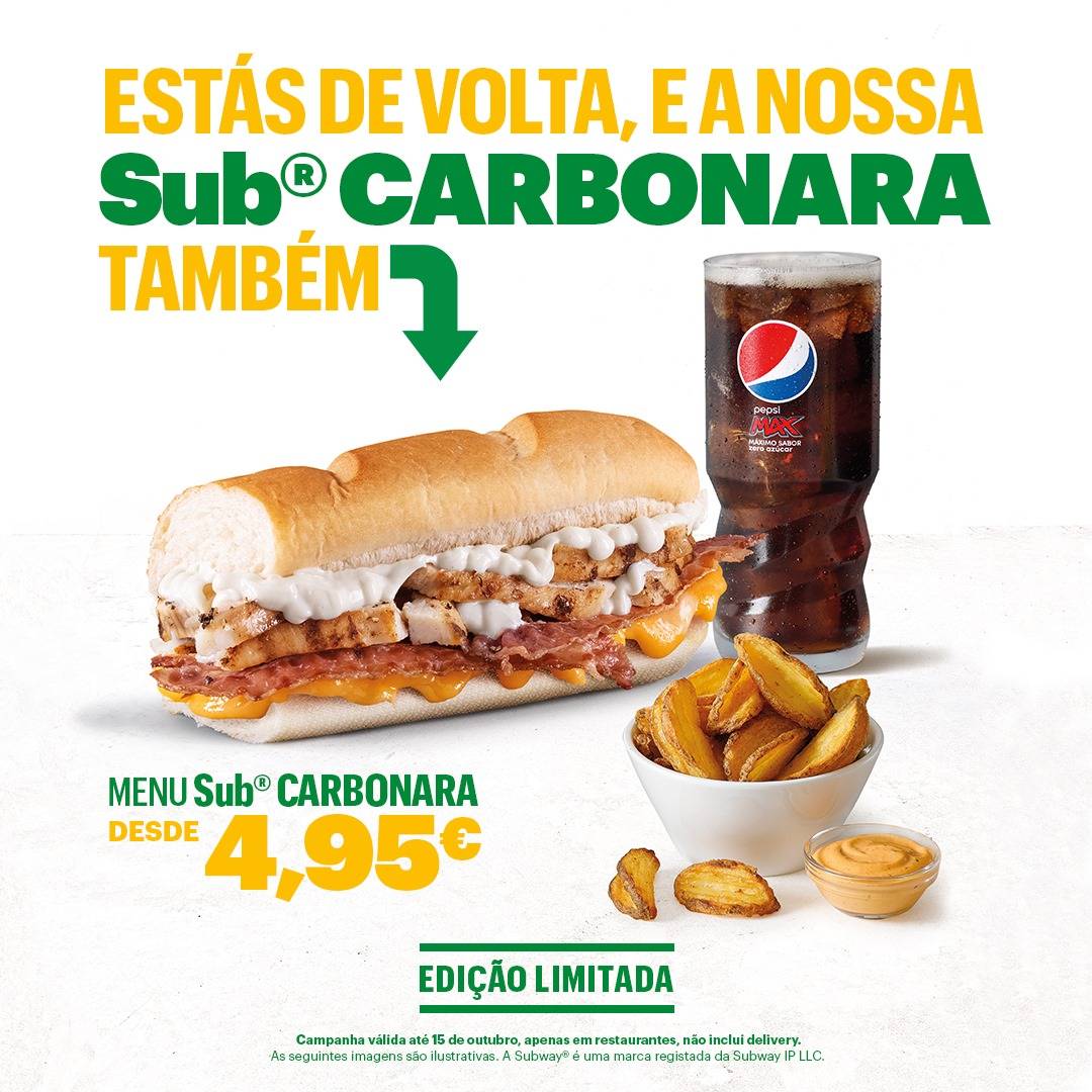 Subway (Albufeira) take-away Albufeira – Menu e preços