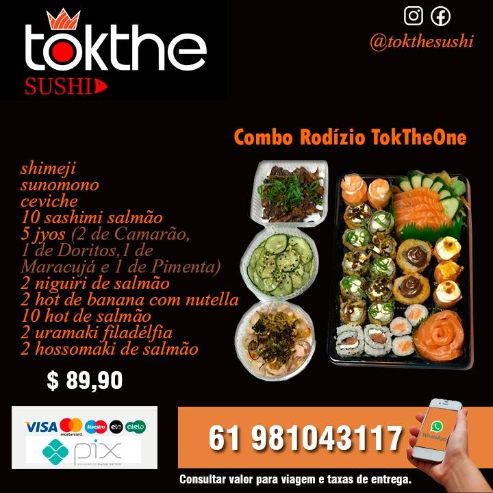 TokThe Sushi  Brasília DF