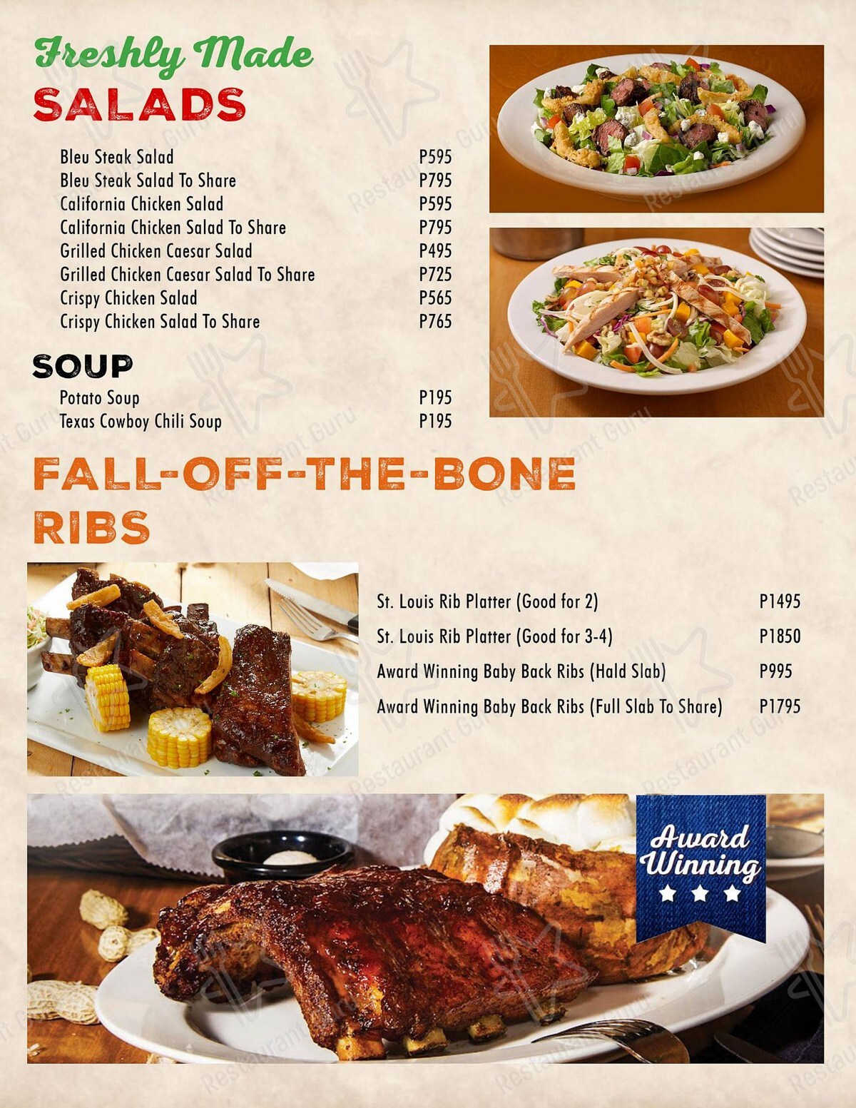 menu-at-texas-roadhouse-restaurant-pasay-ground-floor