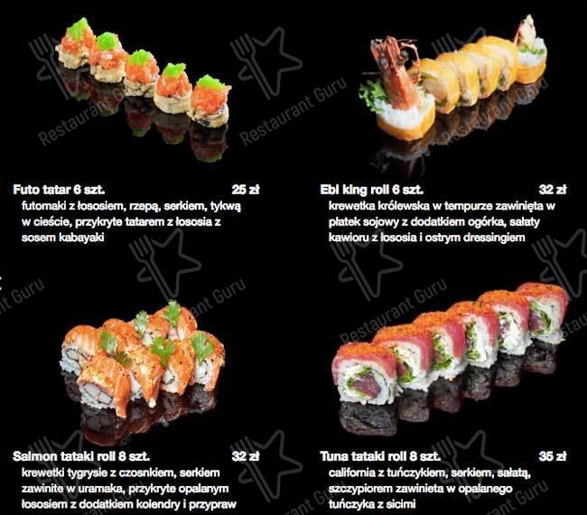 sushi go menu