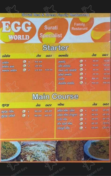 Menu at New Egg World, Gandhinagar, Gandhinagar, Circle