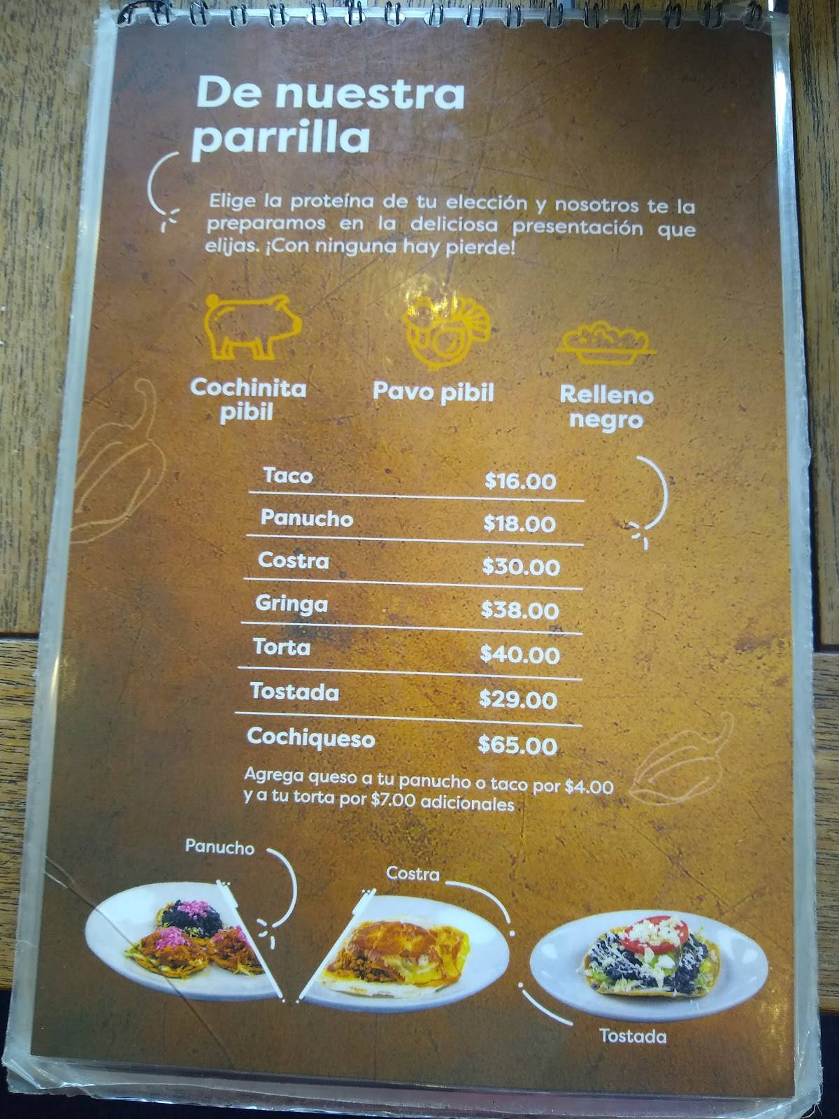Carta del restaurante Los Picositos - Aguilas, Ciudad del México, Calz del  los Leones 285